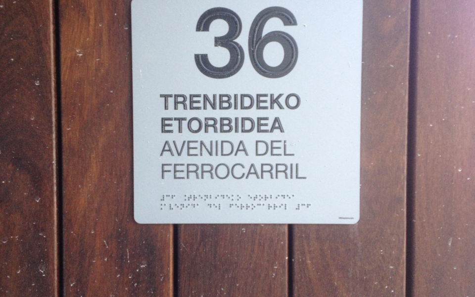 Rotulación Señalética Braille